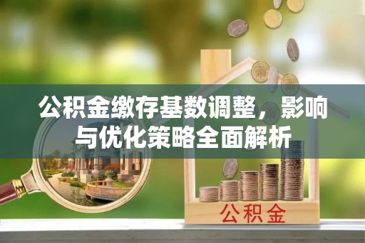 资兴公积金缴存基数调整，影响与优化策略全面解析