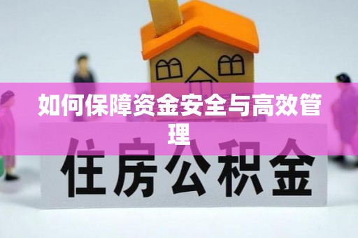 资兴如何保障资金安全与高效管理