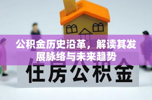 资兴公积金历史沿革，解读其发展脉络与未来趋势