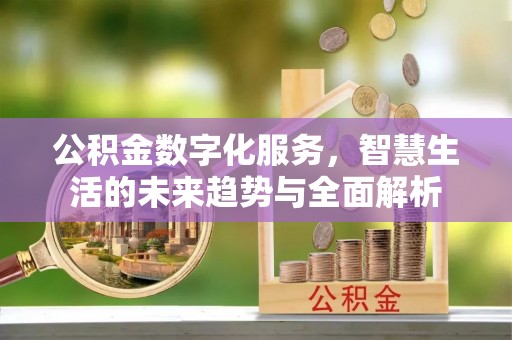 资兴公积金数字化服务，智慧生活的未来趋势与全面解析
