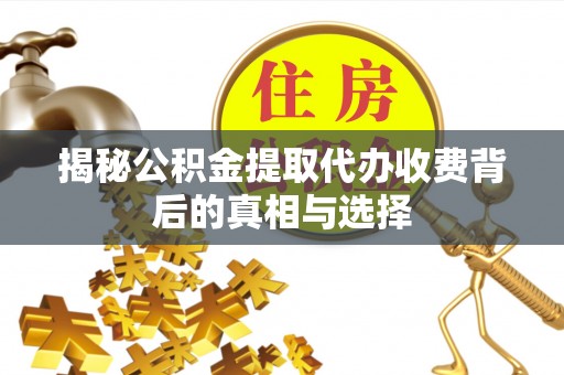 资兴揭秘公积金提取代办收费背后的真相与选择