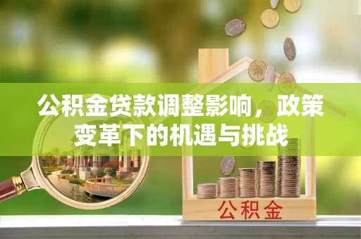 资兴公积金贷款调整影响，政策变革下的机遇与挑战