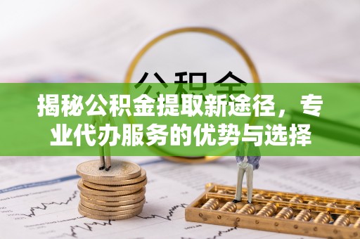 资兴揭秘公积金提取新途径，专业代办服务的优势与选择