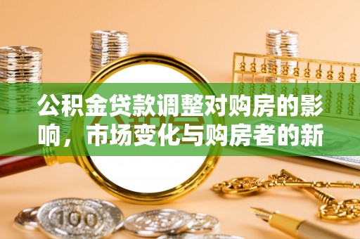 资兴公积金贷款调整对购房的影响，市场变化与购房者的新选择