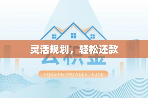 资兴灵活规划，轻松还款