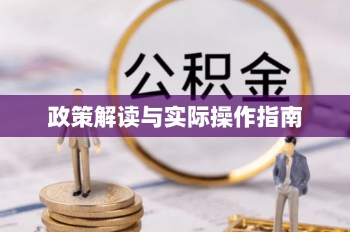 资兴政策解读与实际操作指南