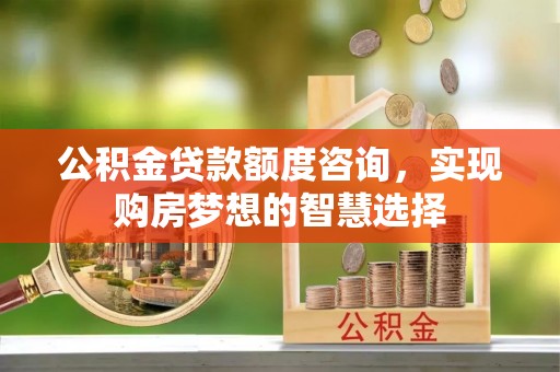 资兴公积金贷款额度咨询，实现购房梦想的智慧选择