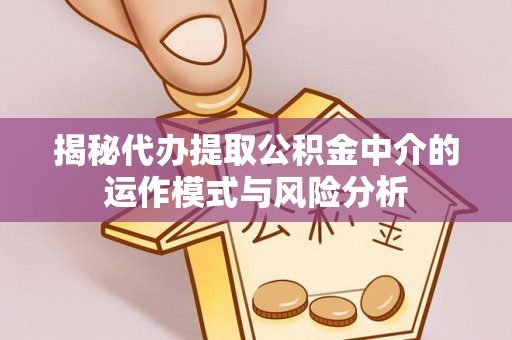 资兴揭秘代办提取公积金中介的运作模式与风险分析