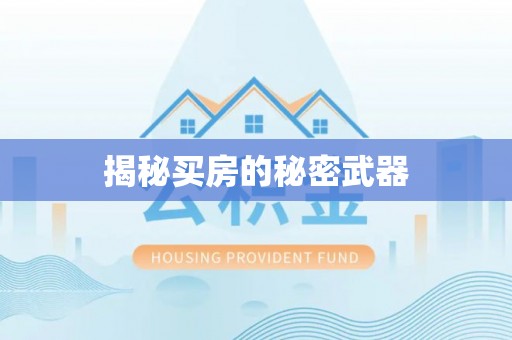 资兴揭秘买房的秘密武器