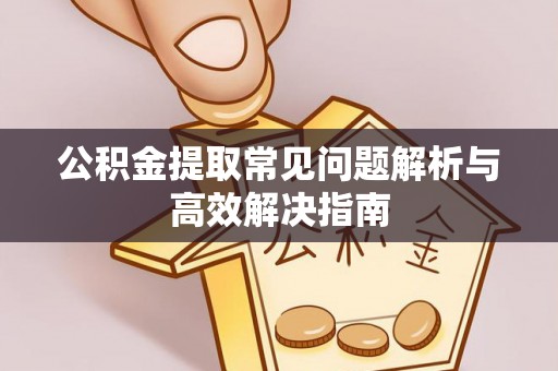 资兴公积金提取常见问题解析与高效解决指南