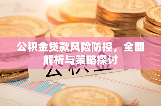 资兴公积金贷款风险防控，全面解析与策略探讨