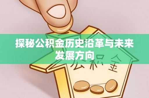 资兴探秘公积金历史沿革与未来发展方向