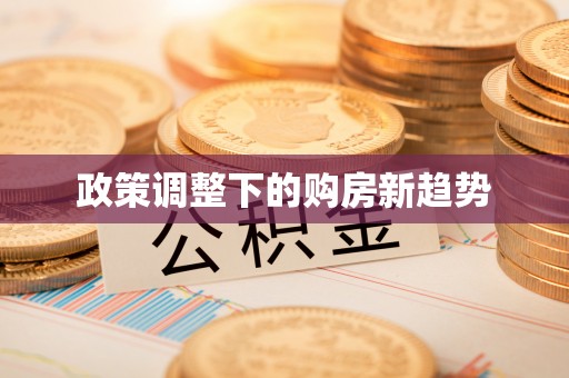 资兴政策调整下的购房新趋势