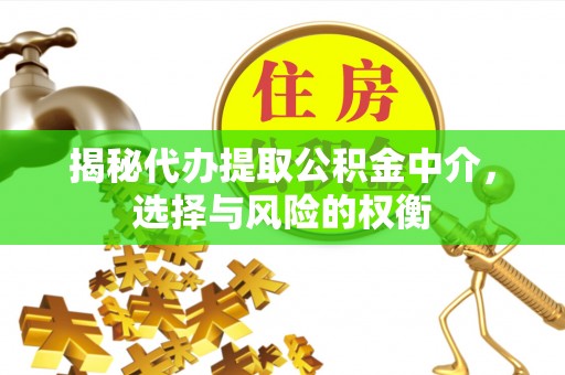 资兴揭秘代办提取公积金中介，选择与风险的权衡