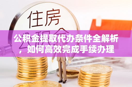 资兴公积金提取代办条件全解析，如何高效完成手续办理