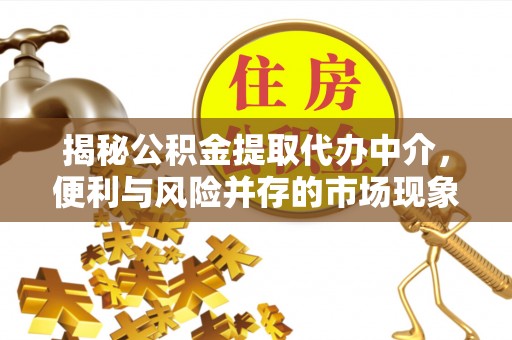资兴揭秘公积金提取代办中介，便利与风险并存的市场现象