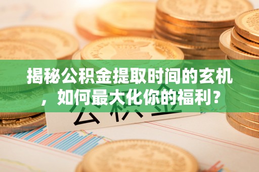资兴揭秘公积金提取时间的玄机，如何最大化你的福利？