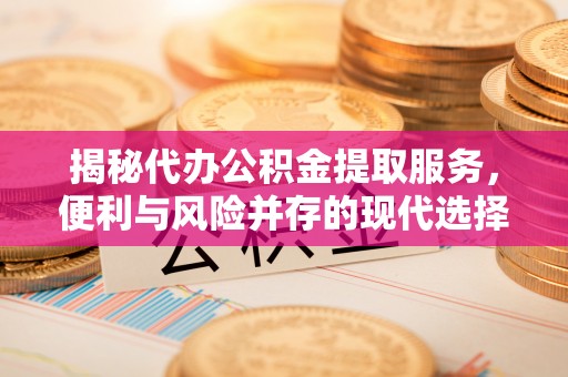 资兴揭秘代办公积金提取服务，便利与风险并存的现代选择