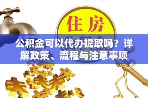 资兴公积金可以代办提取吗？详解政策、流程与注意事项