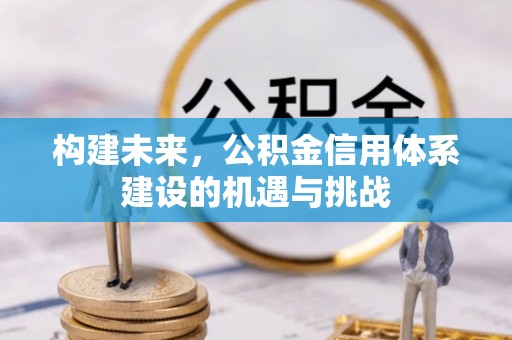 资兴构建未来，公积金信用体系建设的机遇与挑战