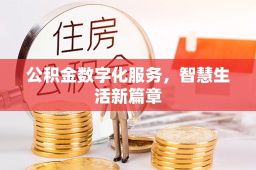 资兴公积金数字化服务，智慧生活新篇章