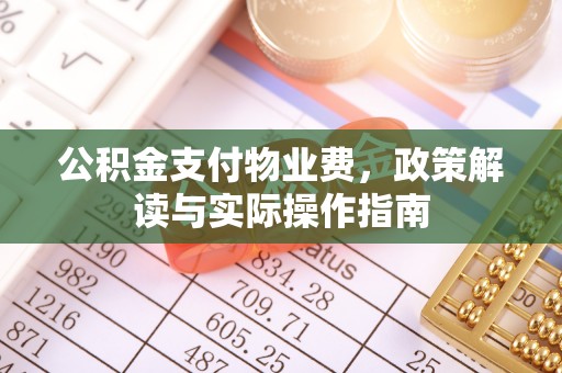 资兴公积金支付物业费，政策解读与实际操作指南
