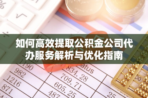 资兴如何高效提取公积金公司代办服务解析与优化指南